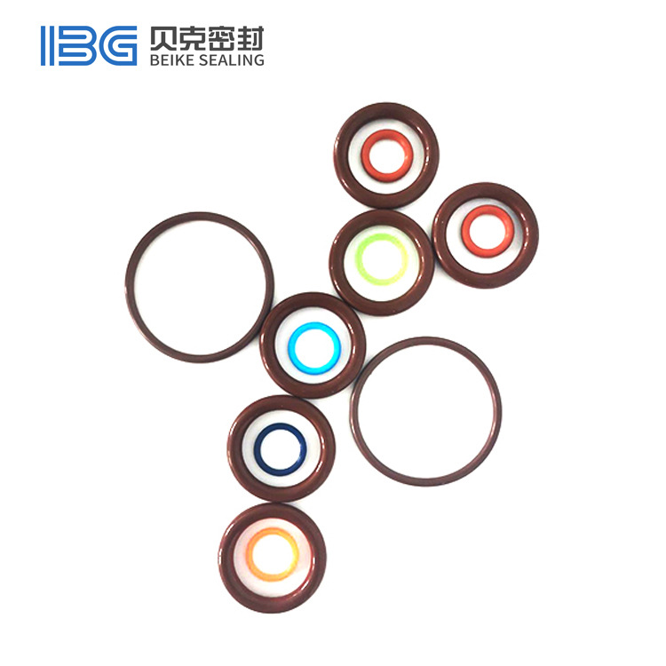 厂家直销现货供应食品级硅胶彩色密封圈机械医疗
